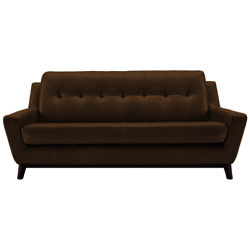 G Plan Vintage The Fifty Three Large Sofa Capri Leather Mushroom